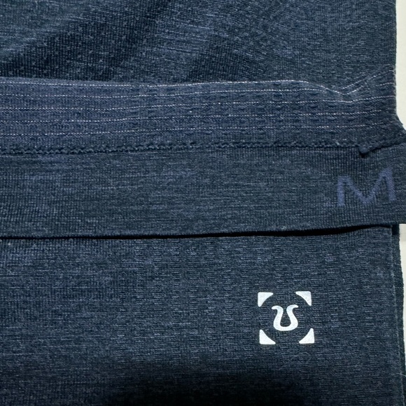 Lululemon Men's 5 Year Basic Tee *ALOHA Navy Blue size M - Picture 2 of 5